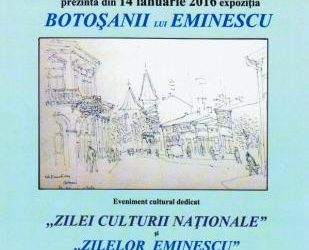 Expozitia de grafica „Botosanii lui Eminescu”