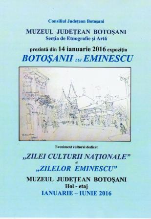 Expozitia de grafica „Botosanii lui Eminescu”