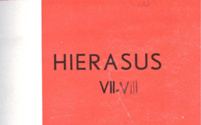 Hierasus: VII-VIII/1989