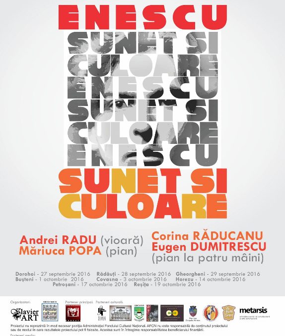 Turneul ENESCU, sunet și culoare