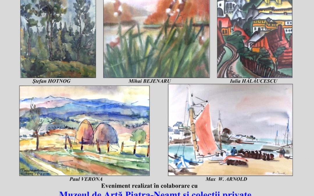 Expoziţia „Acuarela sau transparenţa crezului în culoare”