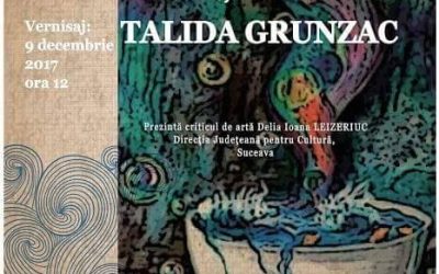 Expoziţia personală  de pictură ,,Emoții marine”, cu lucrări  semnate de artista Talida-Elena GRUNZAC