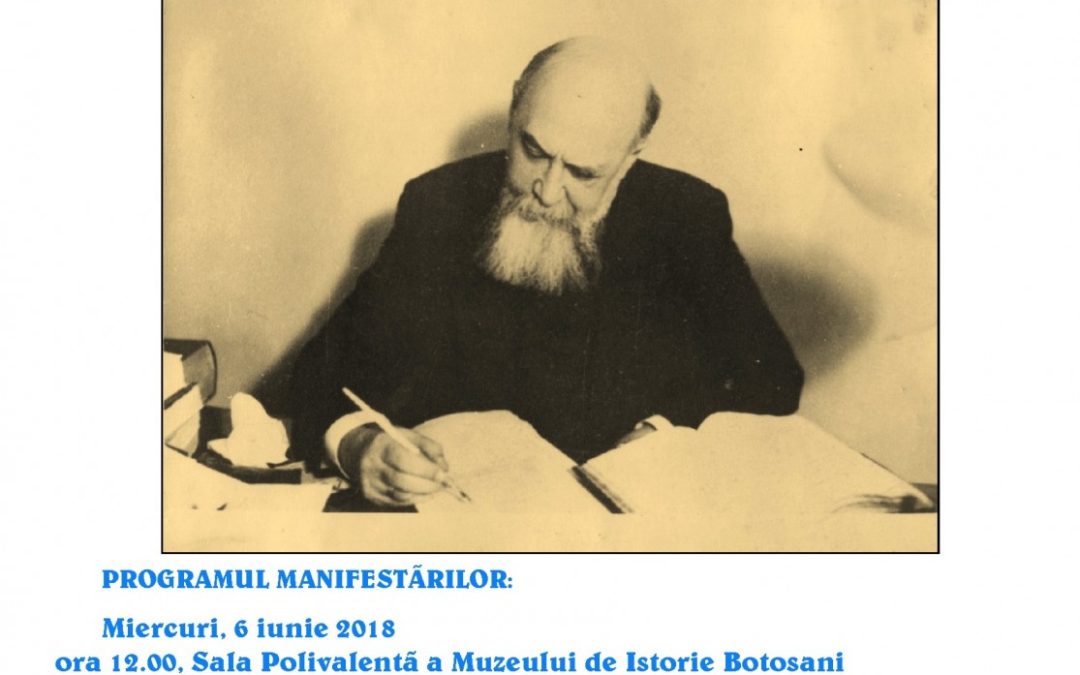 147 de ani de la naşterea lui Nicolae Iorga