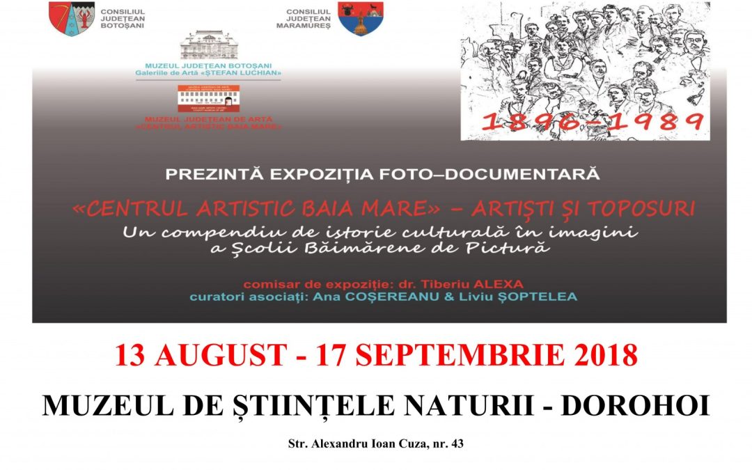 Expoziția foto-documentară ,,CENTRUL ARTISTIC BAIA MARE” – ARTIȘTI ȘI TOPOSURI