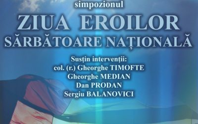 Invitatie la Simpozion: Ziua Eroilor